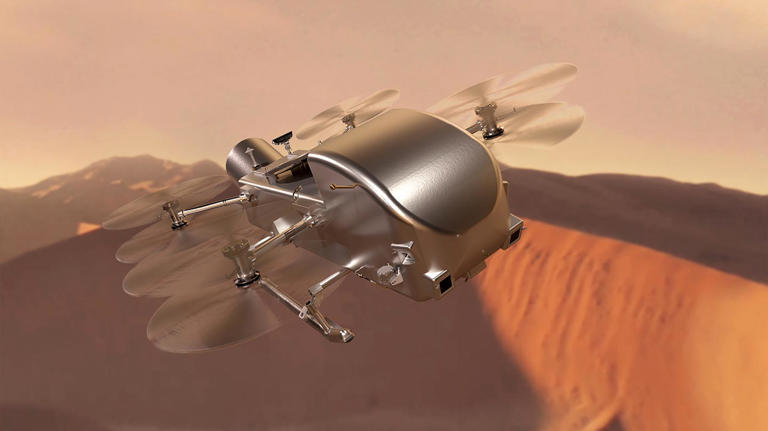 NASA确认前往土卫六进行科学探索的"蜻蜓"任务