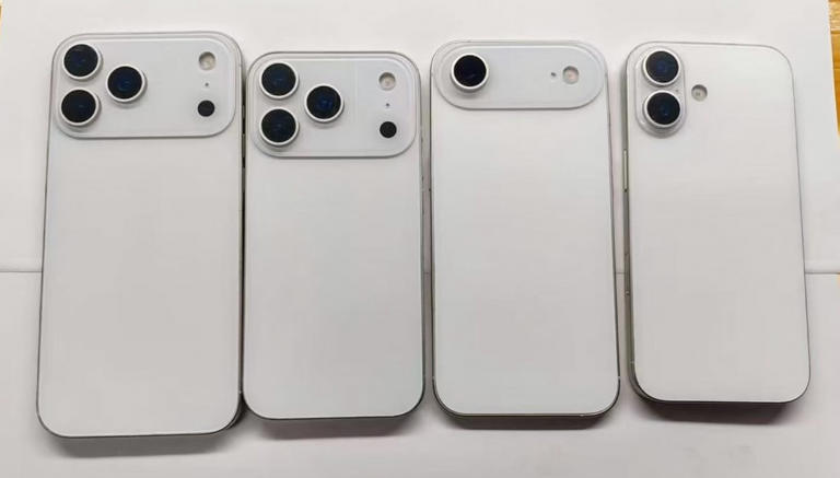 iPhone 17 系列全系列样机照