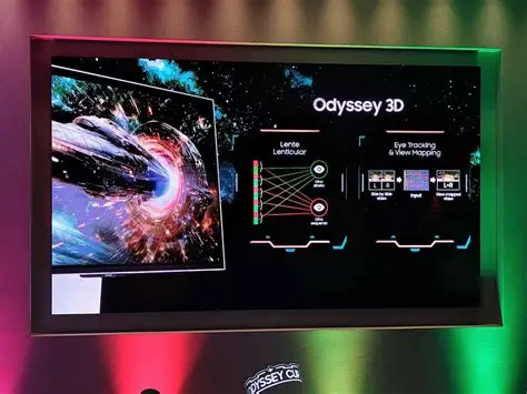 三星发布全球首款1040Hz与6K裸眼3D Odyssey游戏显示器
